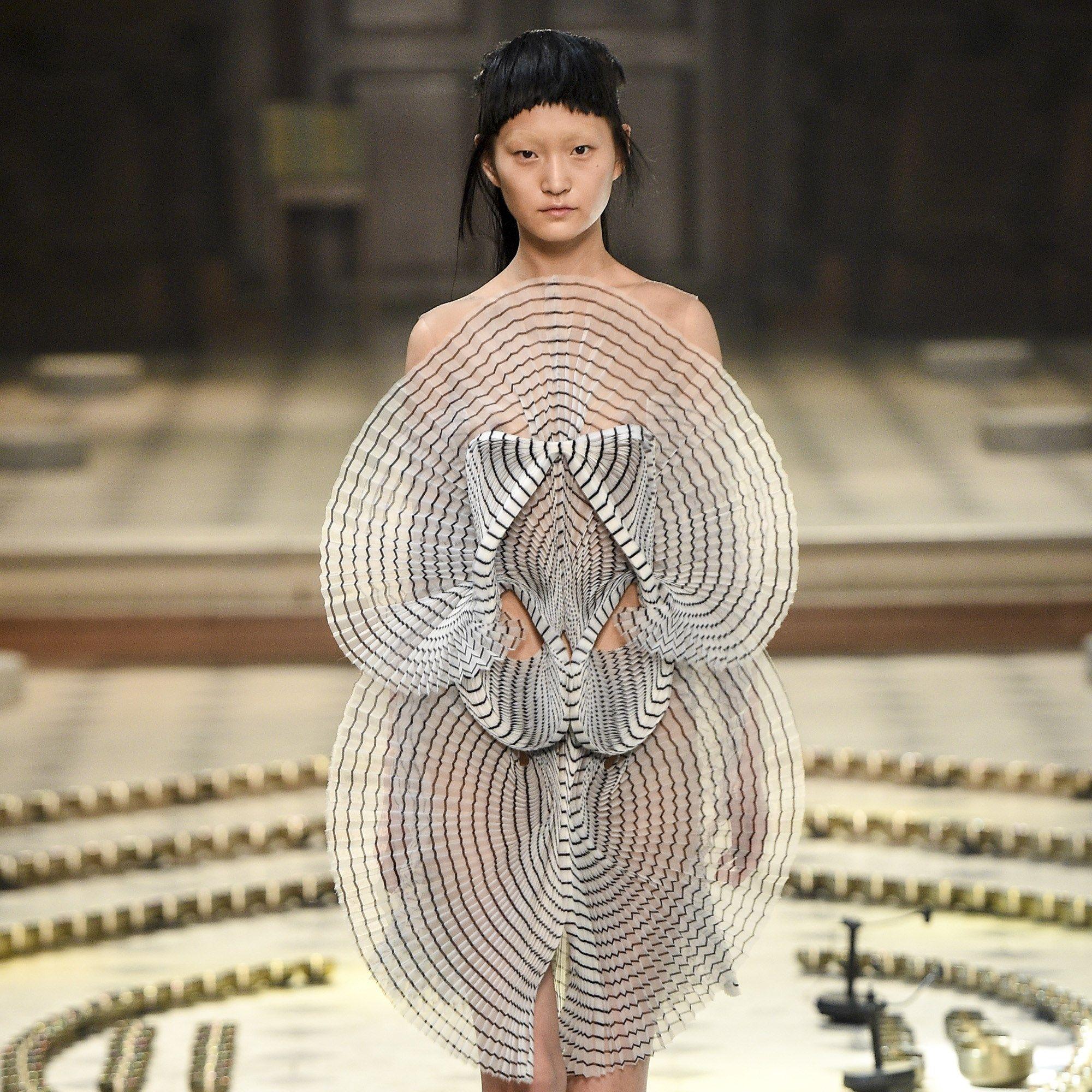 Image: Architectural runway silhouette — Vogue