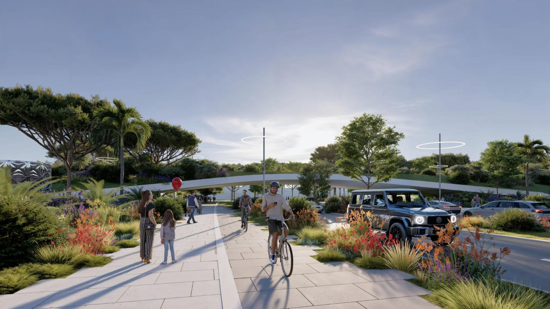 Illustration: New Dubai Masterplan urban framework — BIG / A.R.M. Holding, supplied to WAAR