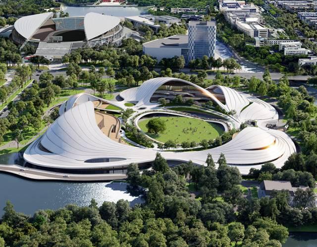 Jiaxing Civic Center: An Architecture of Landscape, Memory and Public Life — additional view